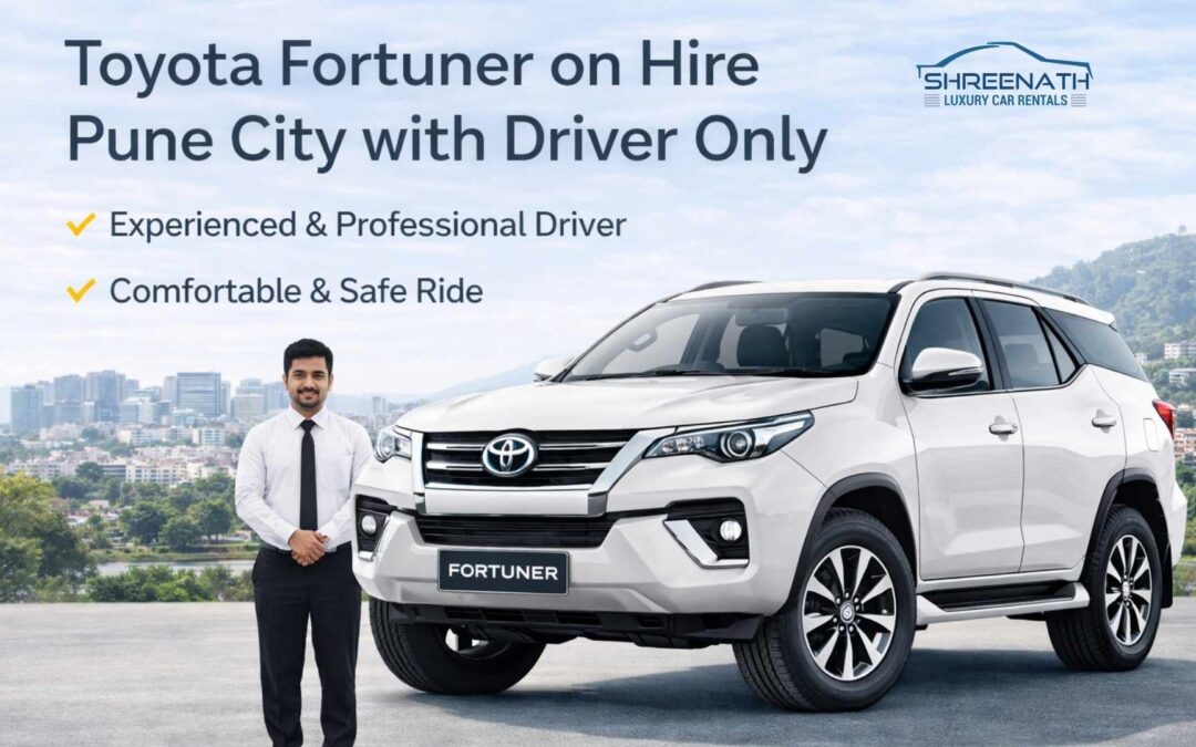 Toyota Fortuner on Hire Pune City with Driver Only