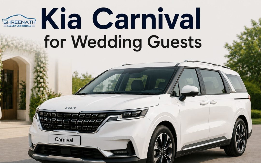 Kia Carnival for Wedding Guests