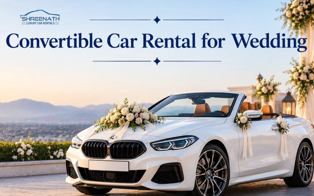 Convertible Car Rental for Wedding